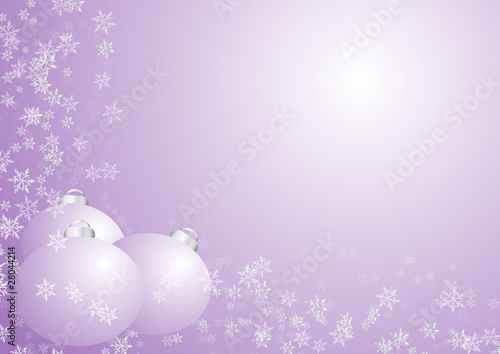 sfondo palline natale viola
