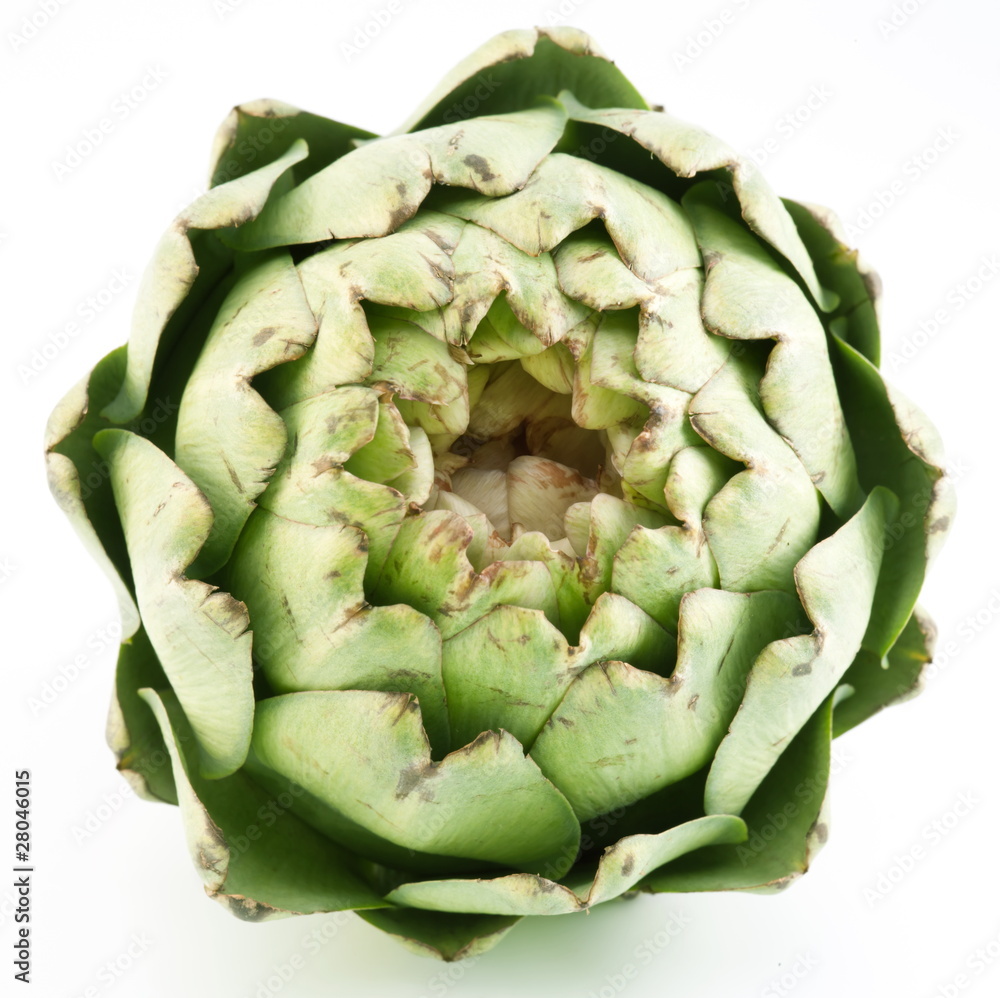 Obraz premium Artichoke on a white background