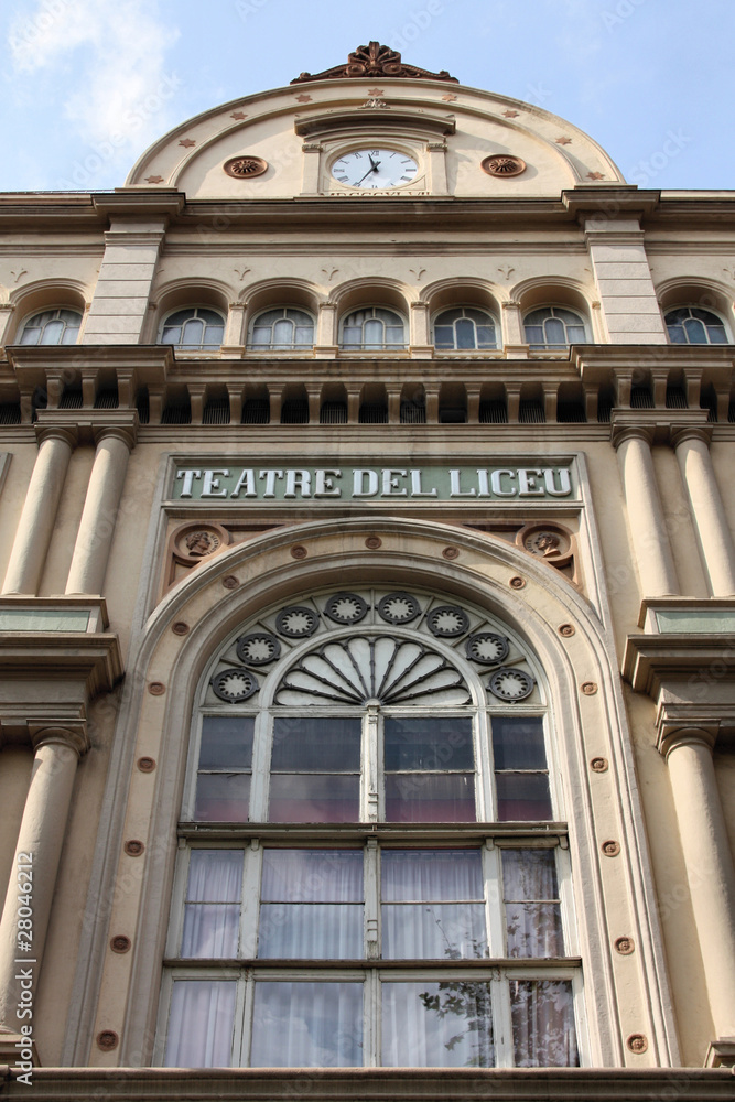 Barcelona - famous Teatro Liceu