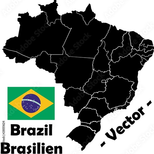 Brasilien Vektor