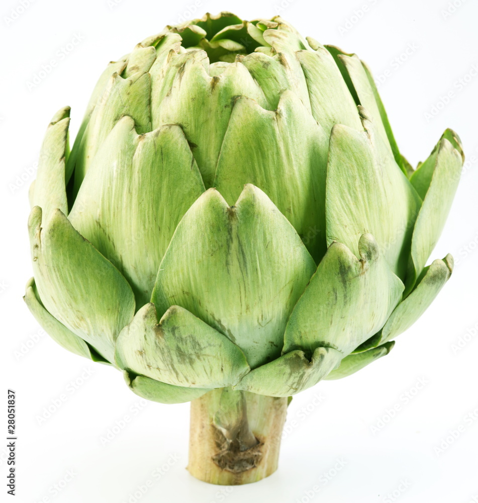 Obraz premium Artichoke on a white background