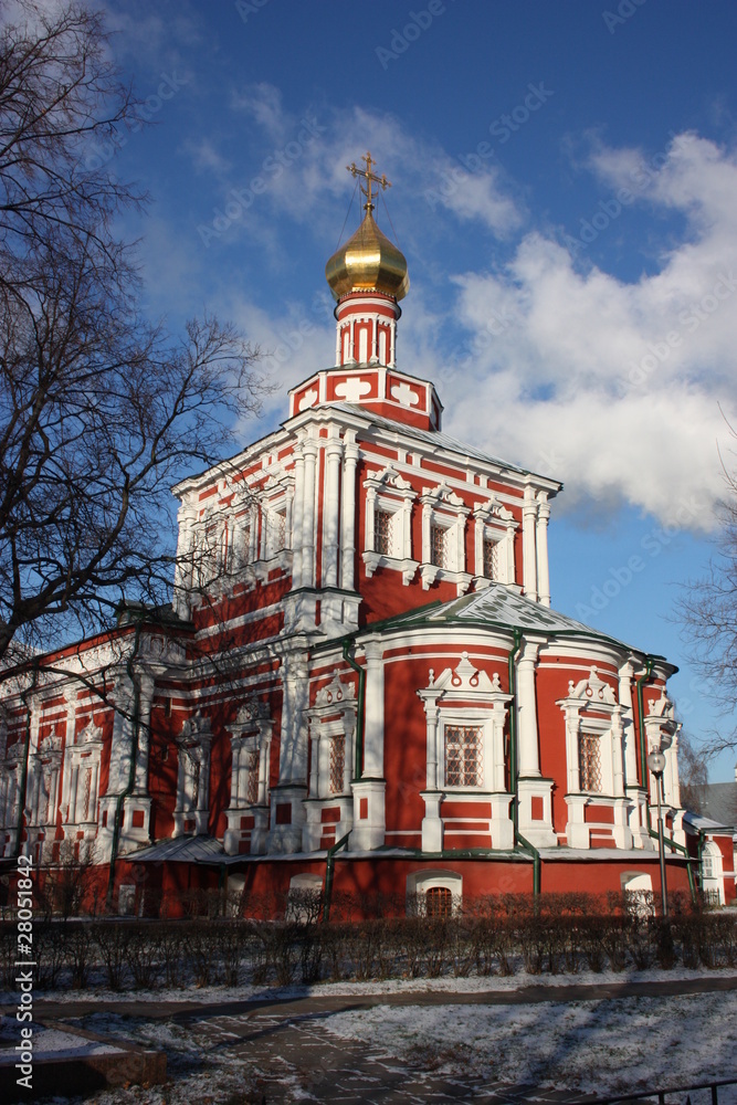 Moscow. Novodevichy convent. Assumption Church.