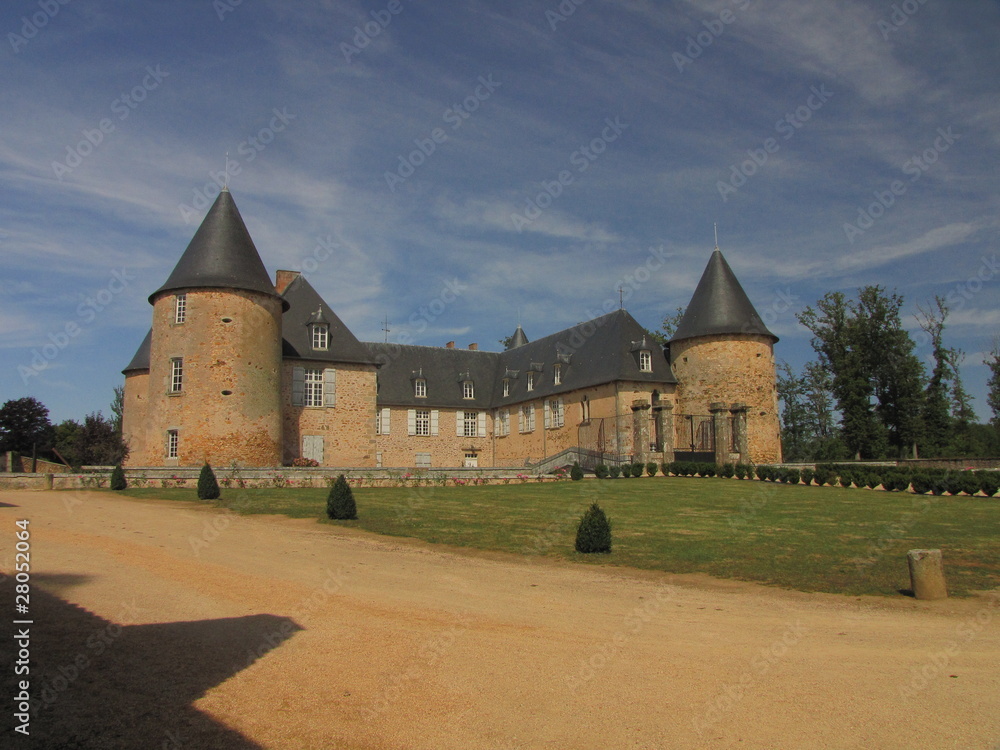 Château de Rochebrune ; Charente, Périgord, Limousin Château de Rochebrune ; Charente, Périgord, Limousin
