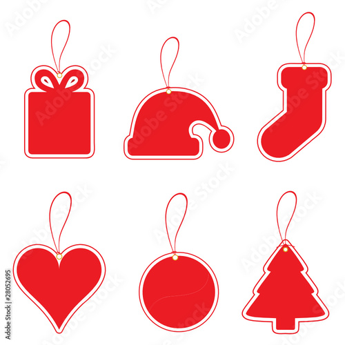 christmas label set
