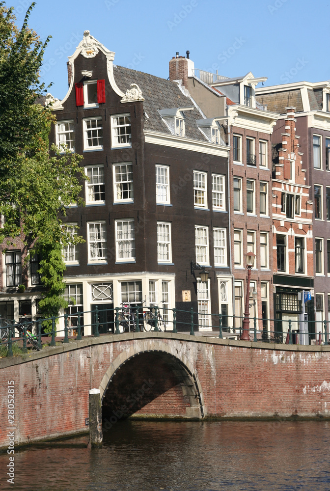 Bridge in Amsterdam, Holland