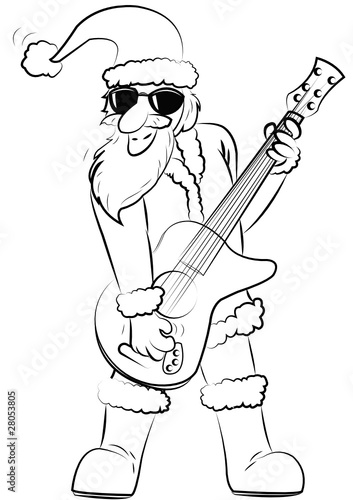 Rock-Weihnachtsmann