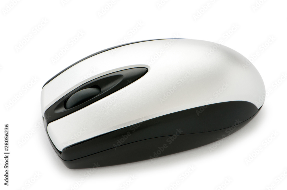 Cordless mouse isolated on the white background Cordless mouse isolated on the white background