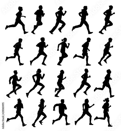 Running people © Kamaga
