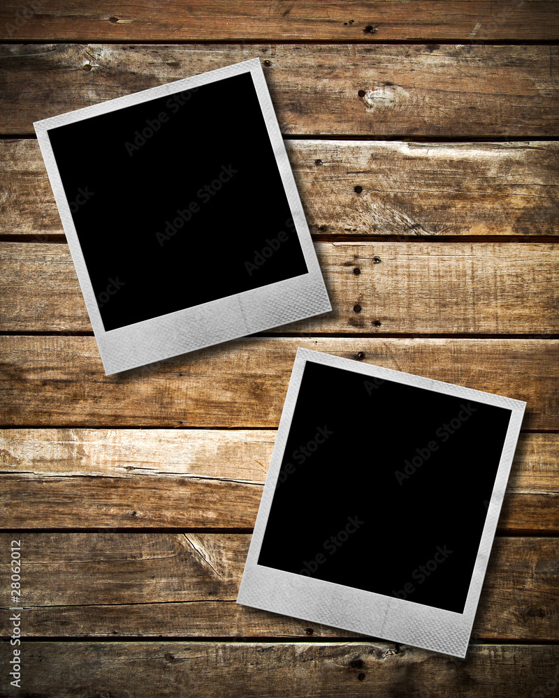 Couple Old Polaroid photo frame Couple Old Polaroid photo frame