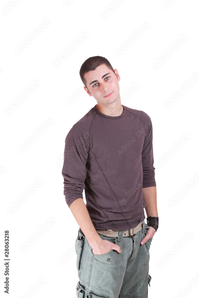 Handsome casual man Handsome casual man