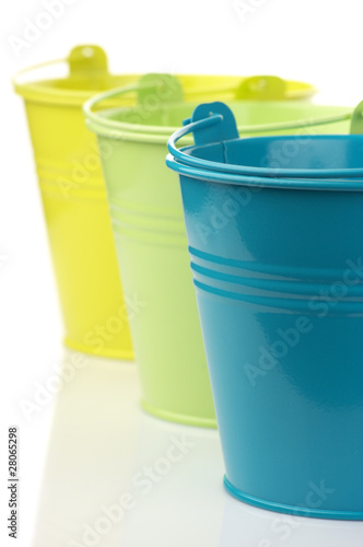 Colorful buckets © Svetlana Lukienko