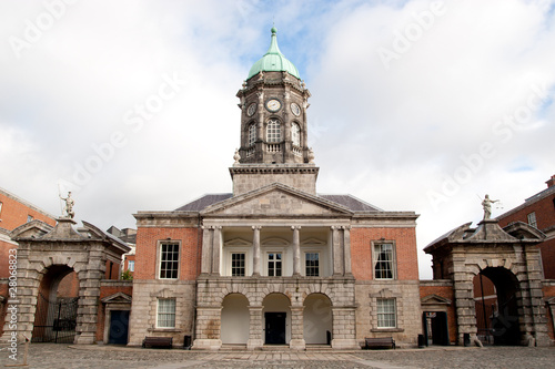 Bedford Tower of Dublin Castle in Dublin  Ireland