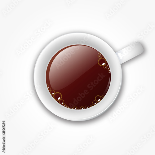 Logo  cup of coffee (Vector)