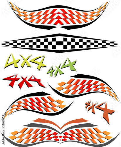 Vehicle Graphics, Stripe : Vinyl Ready