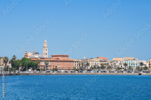 Panoramic view of Bari. Apulia.