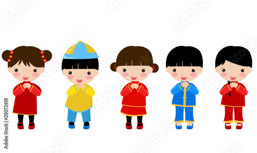 New Year _children,chinese