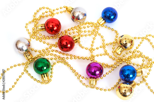 ColorfulChristmas baubles