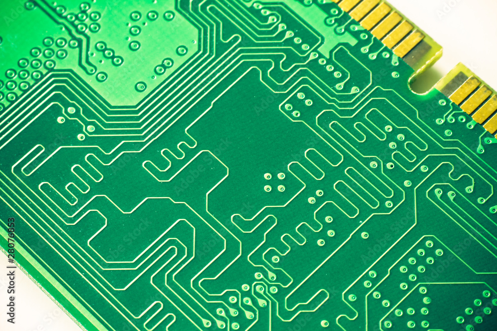 memory module close up memory module close up