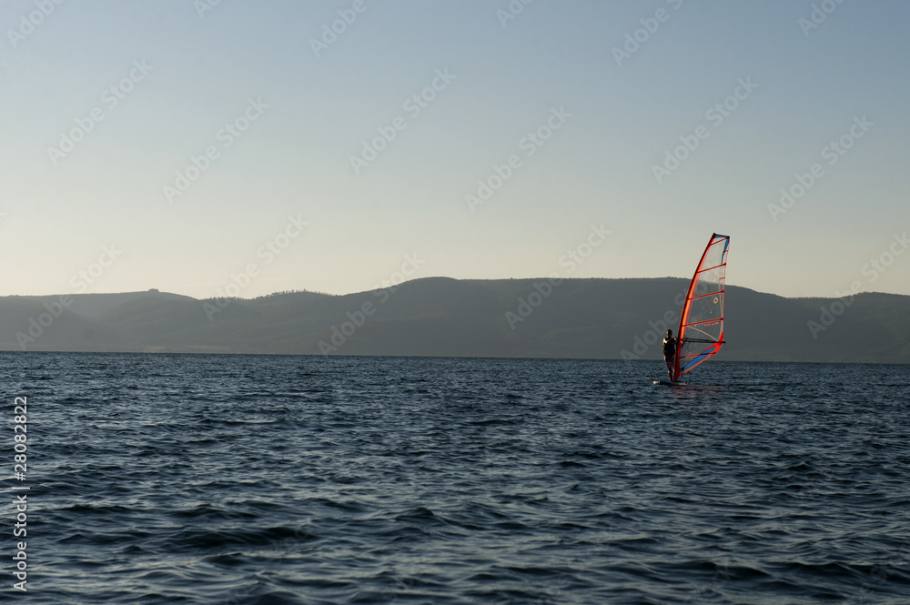Naklejka premium żagiel