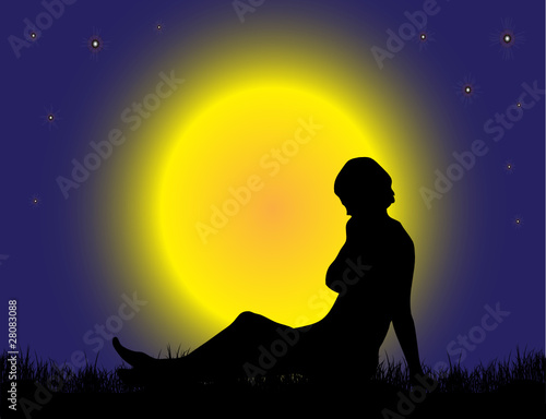 Lonely girl