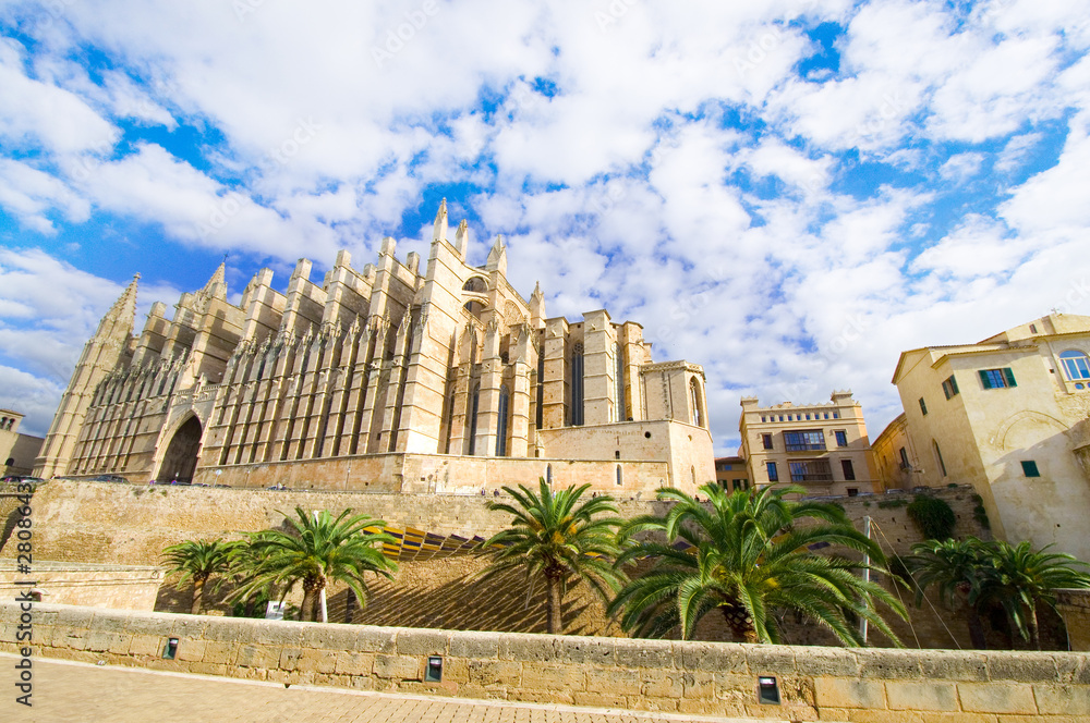 Fototapeta premium Kathedrale La Seu - Palma - Mallorca