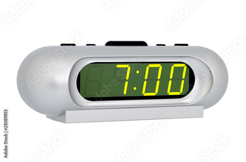 Desktop electronic clock