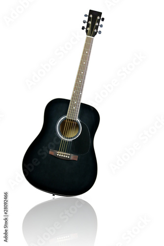 Black guitar
