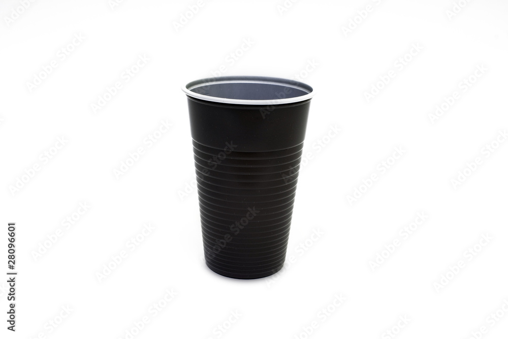 disposable cup on a white background disposable cup on a white background