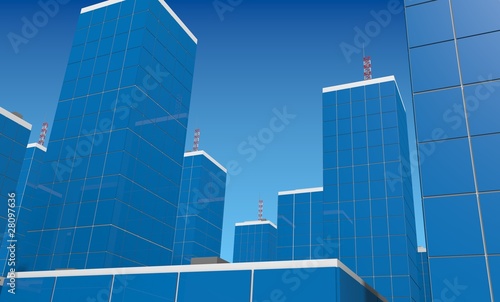 Skyscraper buildings