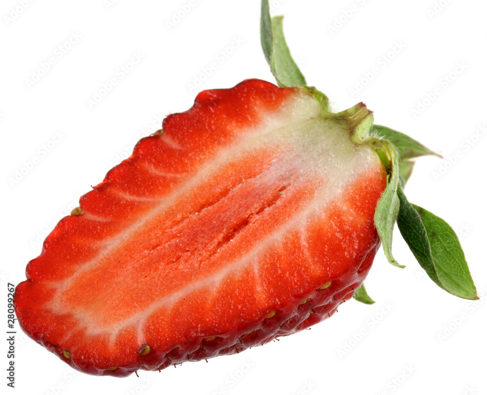 fraise coupée en long fraise coupée en long