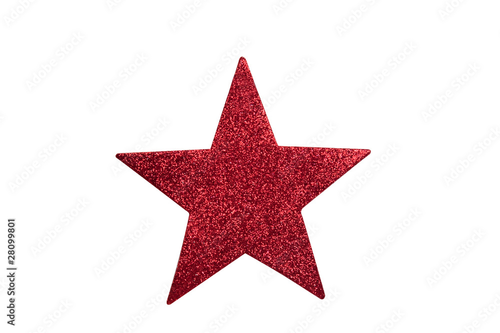 Obraz premium Red star