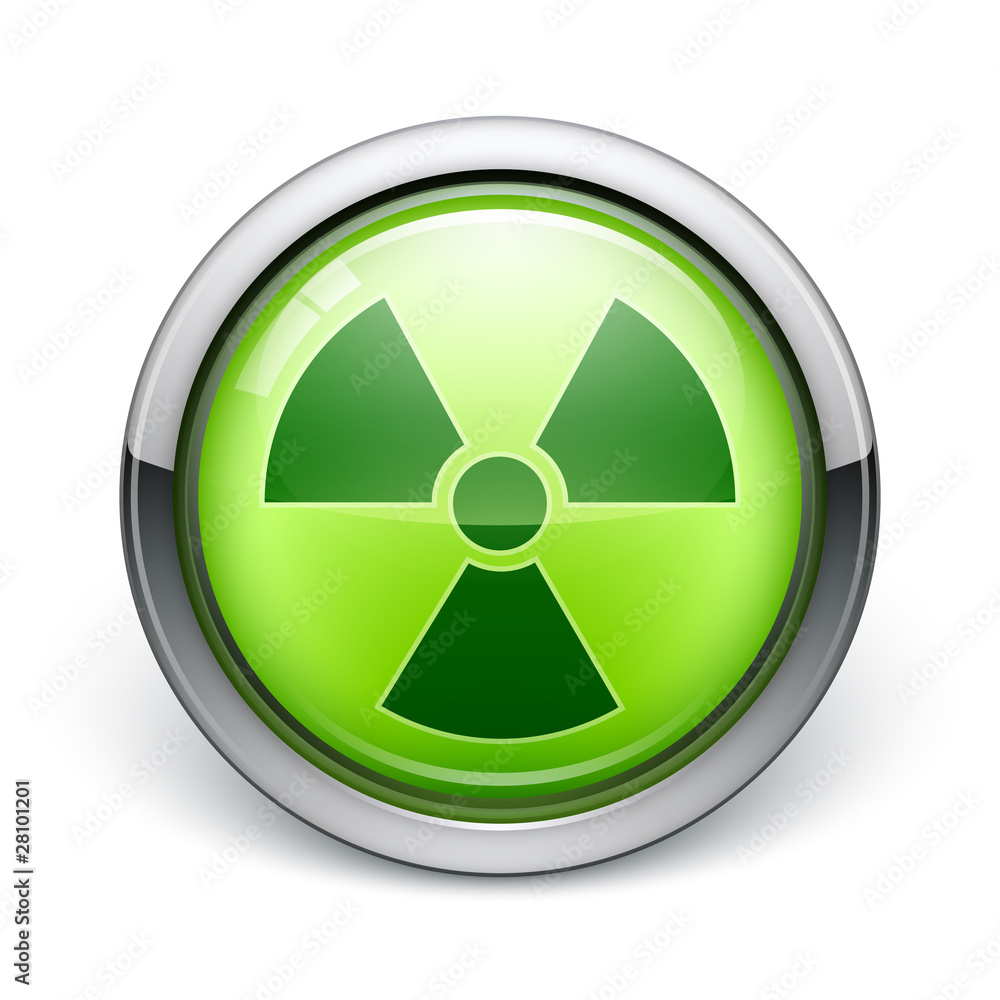 icône radioactif