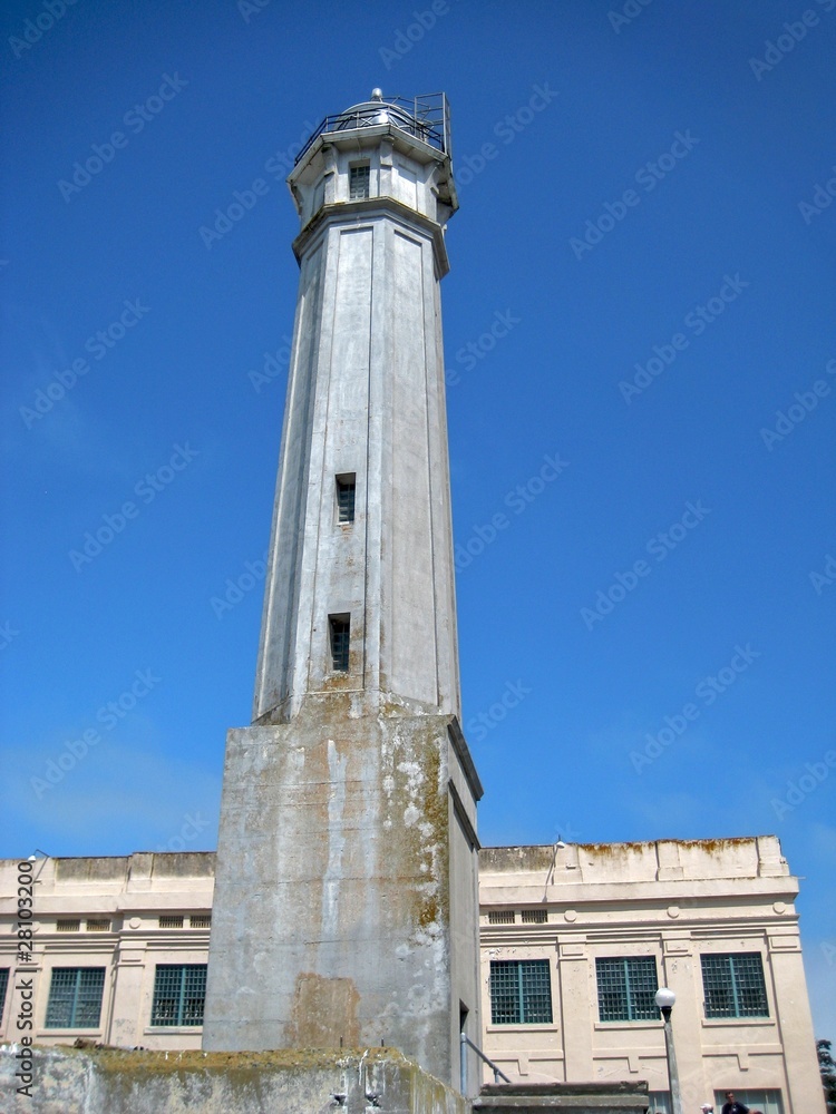 Alcatraz Island lighthouse