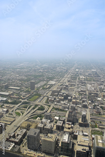 Chicago aerial view © jpiks1