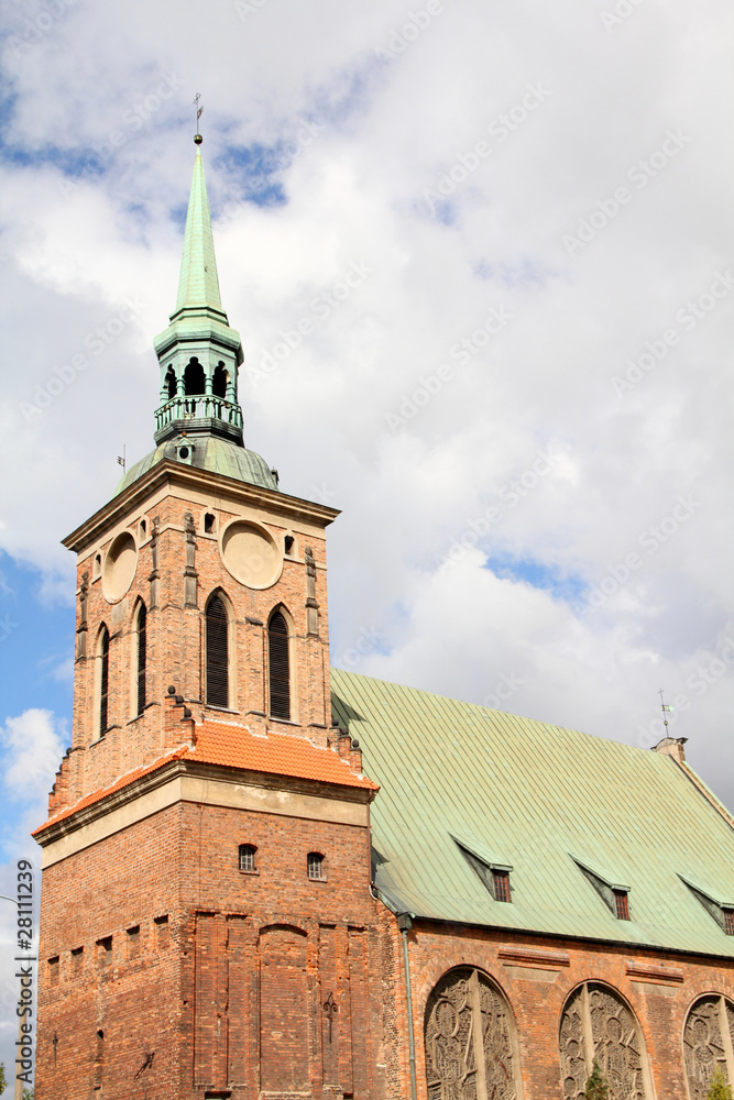Old church in Gdansk, Poland