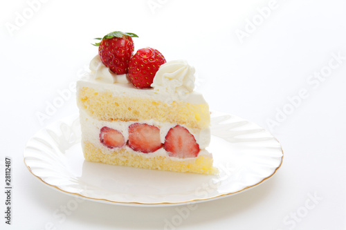 Valokuvatapetti Strawberry shortcake