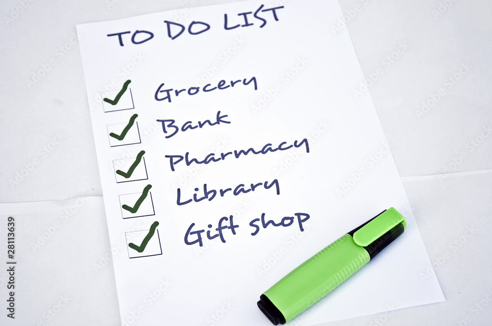 Done to do list Done to do list