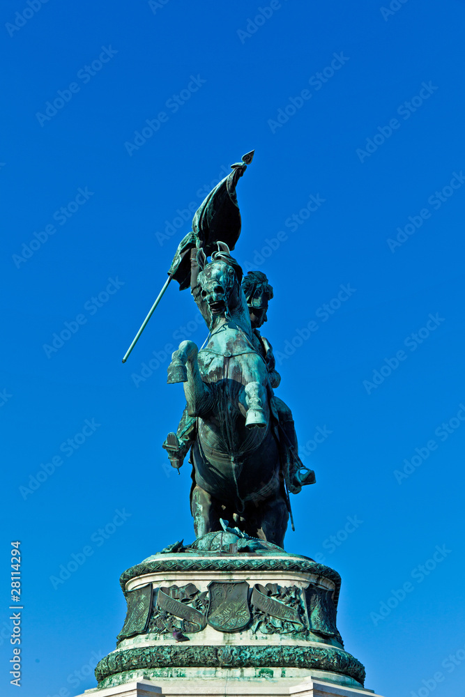Fototapeta premium Monument archduke charles of Austria