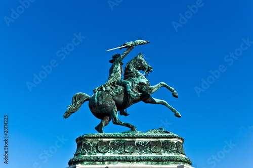 Monument archduke charles of Austria