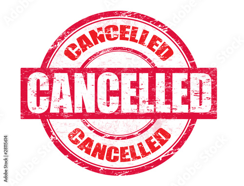 Cancelled stamp