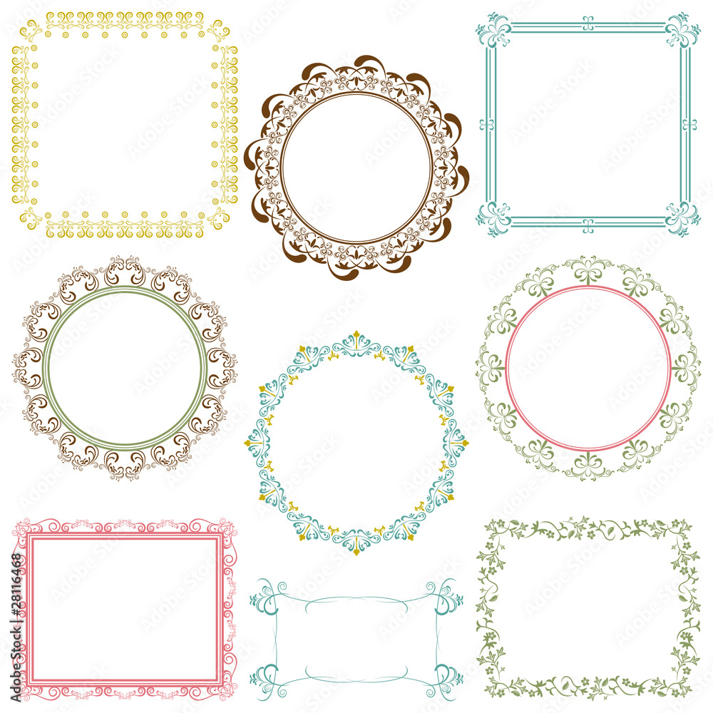 Abstract Design Elements Set Abstract Design Elements Set