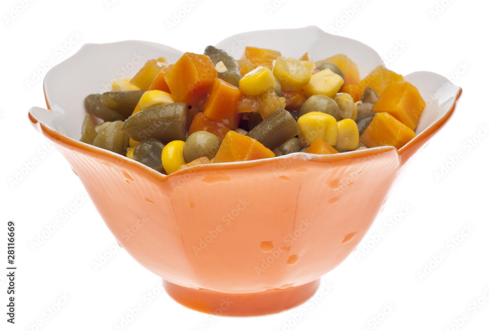 Vibrant Bowl of Mixed Vegetables Vibrant Bowl of Mixed Vegetables