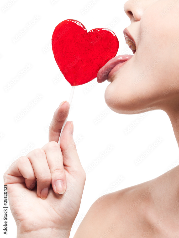 Obraz premium red heart