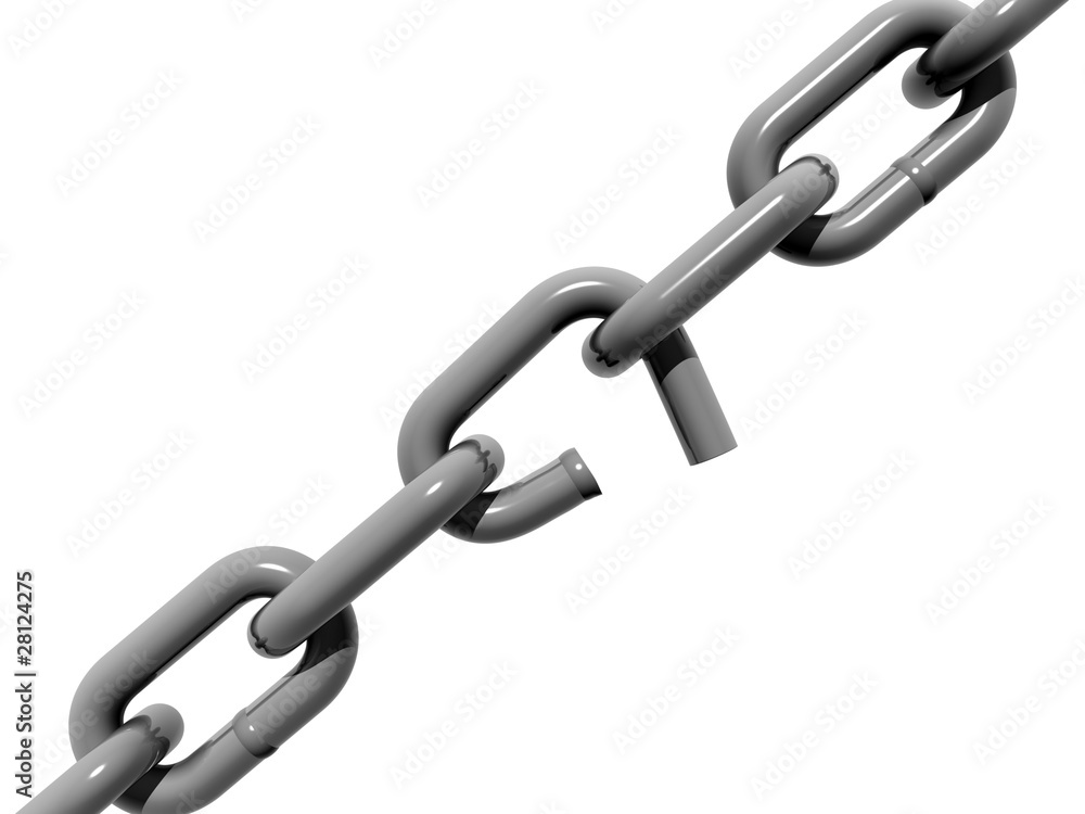 Broken chain Broken chain