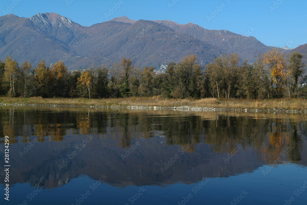 Delta del fiume Ticino a Magadino