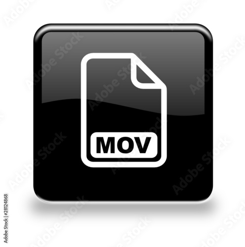 Button Format mov black