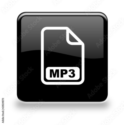 Button Format Mp3 black