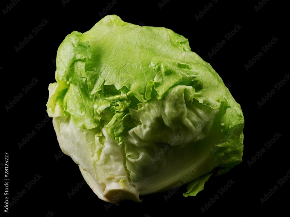 Lettuce isolated towards white background Lettuce isolated towards white background
