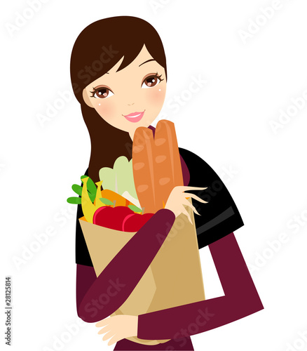 supermarket girl
