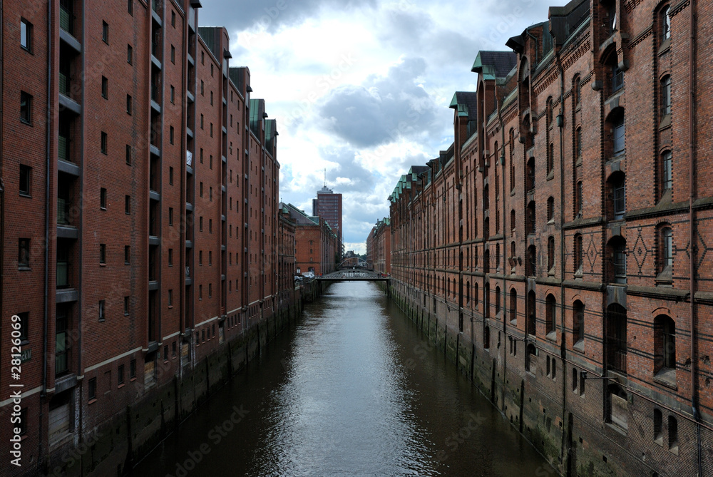 Naklejka premium Freihafen Hamburg